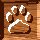 Wood Pawprint